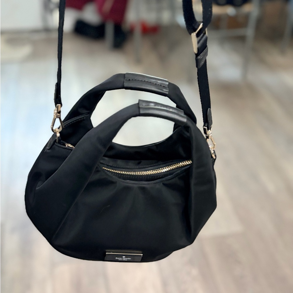 Kate Spade Black Nylon Crossbody Bag